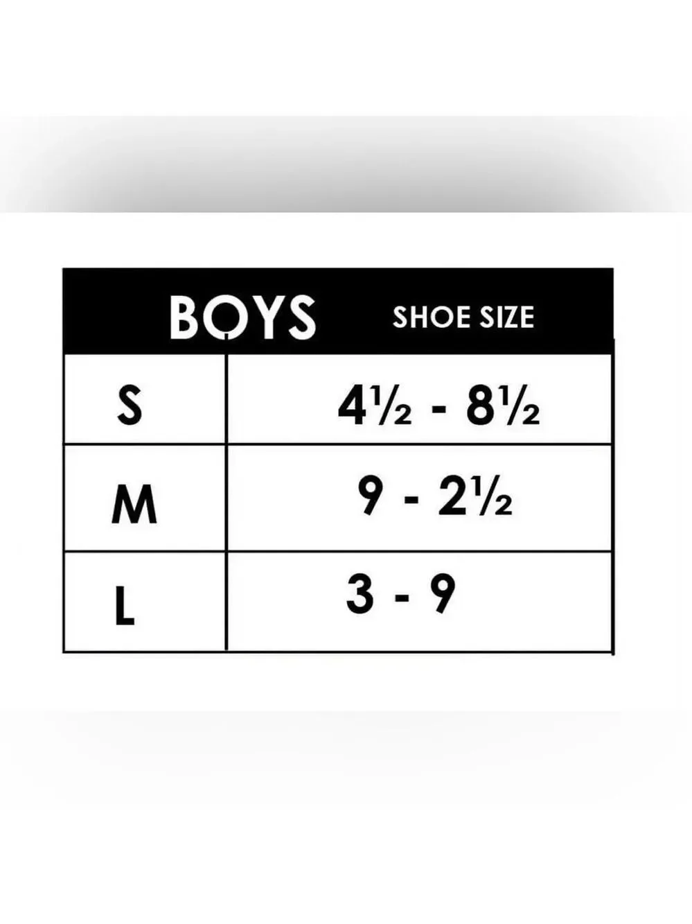 Wonder Nation BOYS 3-Pair Pack Black No-Show Socks Size Medium 9-2.5 BNWT